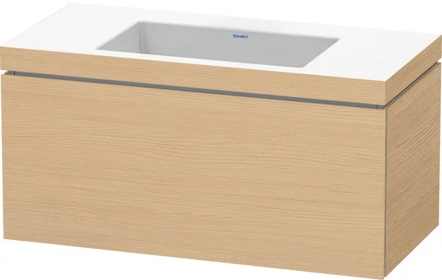 Duravit Möbelset c-shaped Set wandhängend wandhängend „L-Cube“ 100 × 50 × 48 cm Eiche Natur Duravit Möbelset c-shaped Set wandhängend wandhängend „L-Cube“ 100 × 50 × 48 cm Eiche Natur