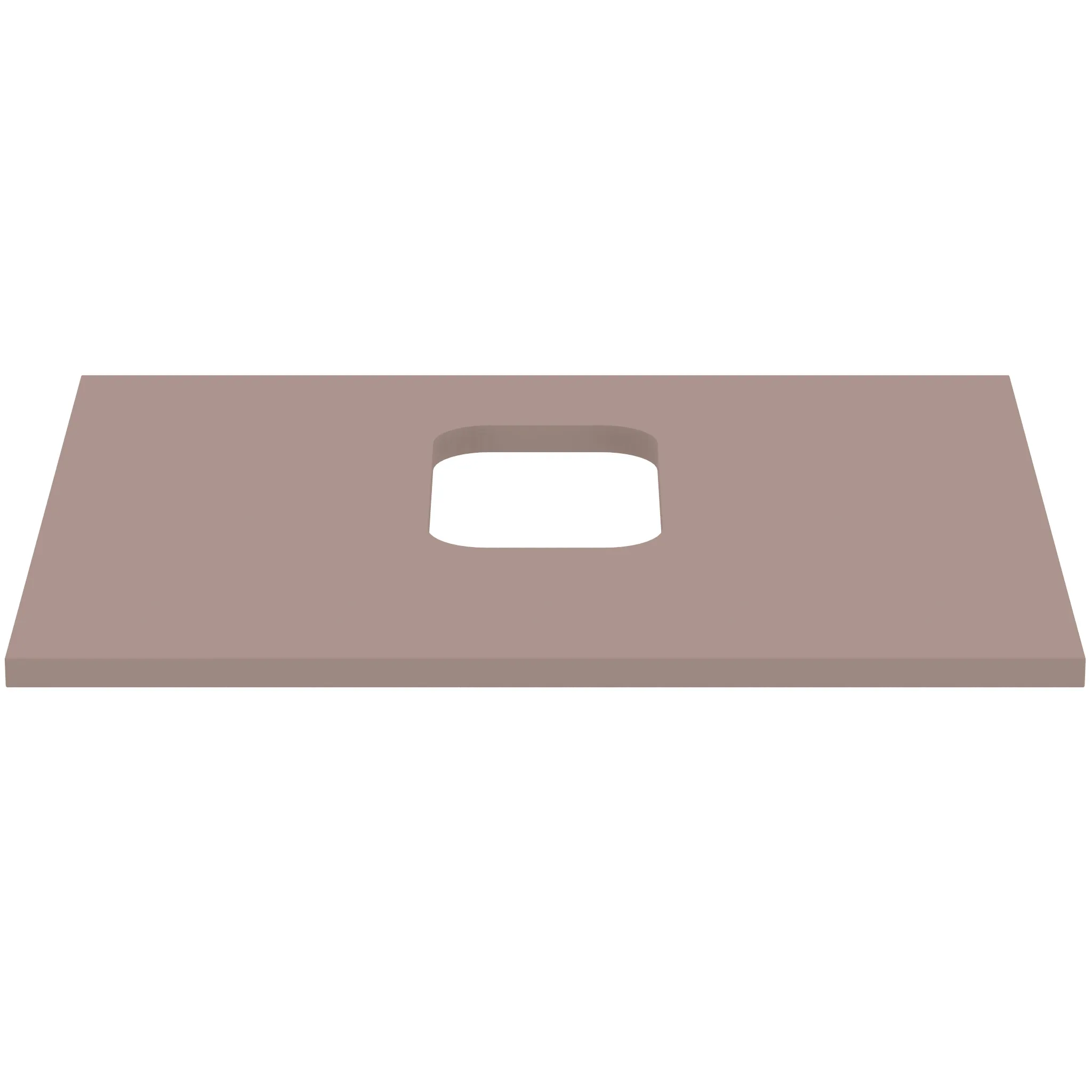 Ideal Standard Waschtischplatte i.life B, 602x507x18mm, Greige matt Ideal Standard Waschtischplatte i.life B, 602x507x18mm, Greige matt