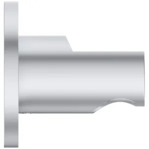 Wandhalter Idealrain Atelier, mit runder Rosette, für Handbrause, Brushed Gold Wandhalter Idealrain Atelier, mit runder Rosette, für Handbrause, Brushed Gold