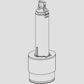 SANIT Ablaufarmatur Spülkasten 936 und 930/4 SANIT Ablaufarmatur Spülkasten 936 und 930/4