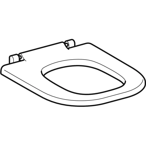 Geberit WC-Sitzring ehemals Keramag „Renova Comfort“, Befestigung von unten Geberit WC-Sitzring ehemals Keramag „Renova Comfort“, Befestigung von unten