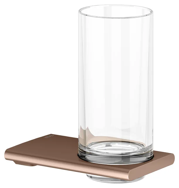 Edition 400 Glashalter Rotgold gebürstet Edition 400 Glashalter Rotgold gebürstet