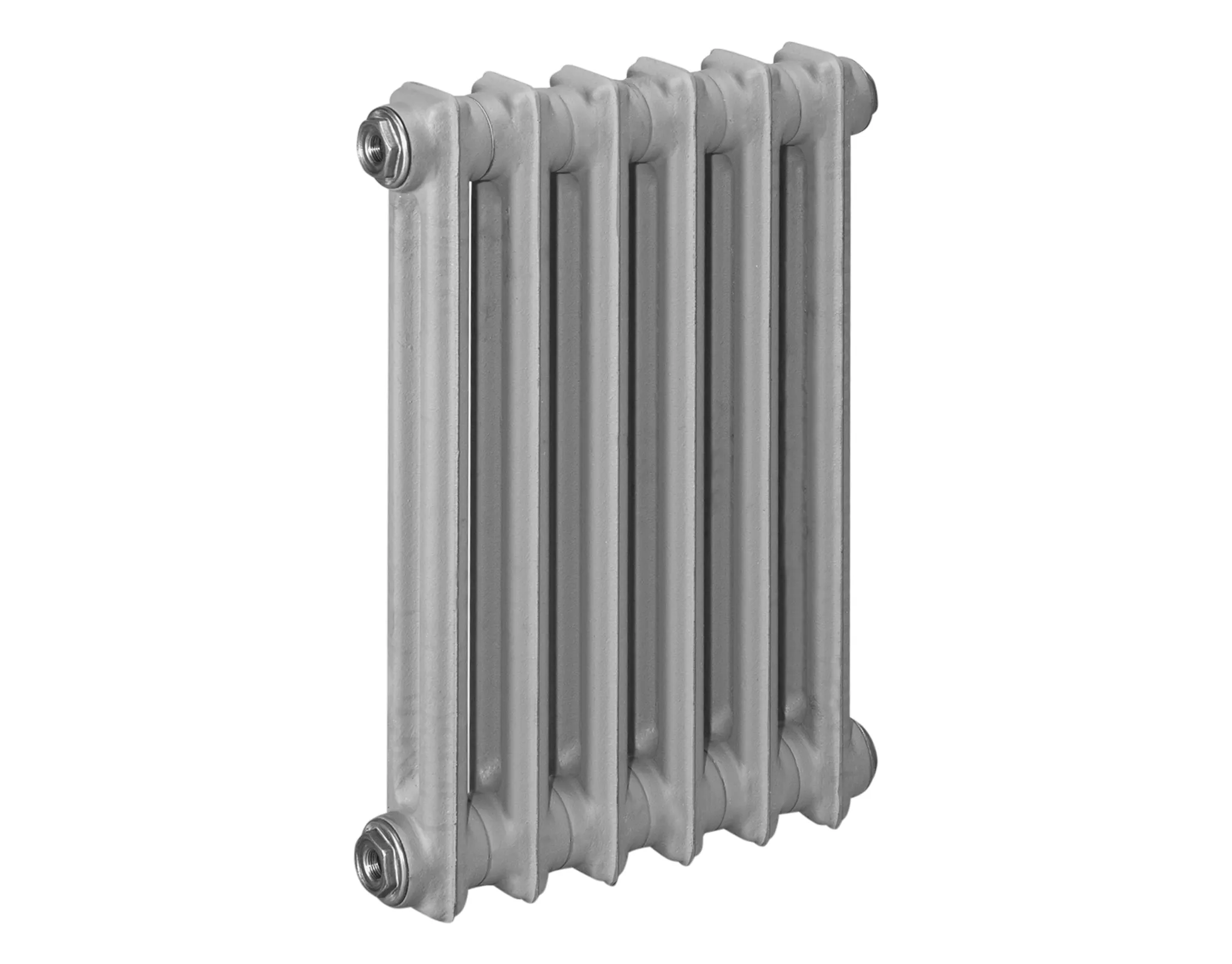 Beispielbild eines Heizkörpers mit 6 Gliedern ASW HG-TEC DIN-Gussradiator Berlin grundiert, 11 Glieder, BH 580 NA 500 BL 660 BT 70