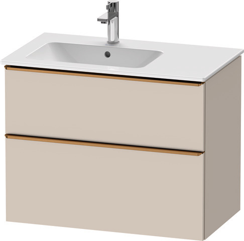 Duravit Waschtischunterschrank wandhängend „D-Neo“ 81 × 62,5 × 46,2 cm