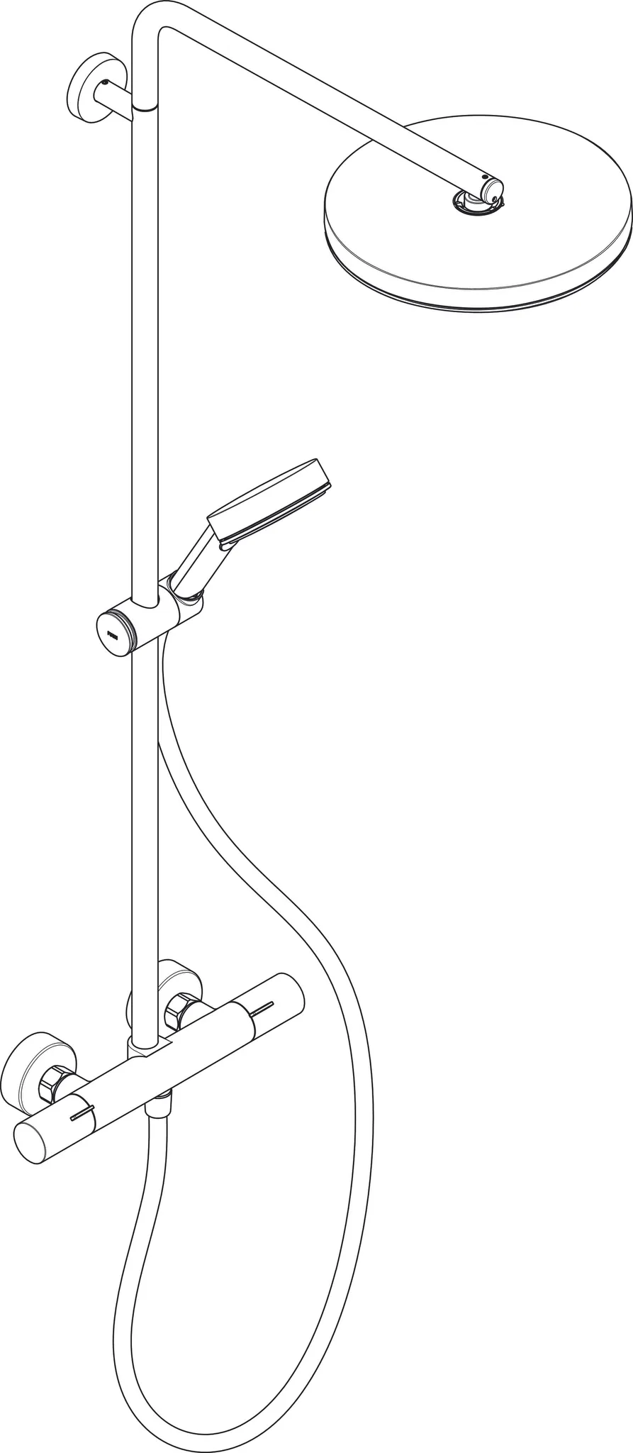 Hansgrohe Duschsystem „Pulsify S Puro“