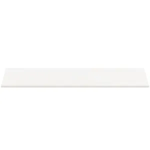 Waschtischplatte i.life B ohne Ausschnitt 1404x506x18mm Weiß matt