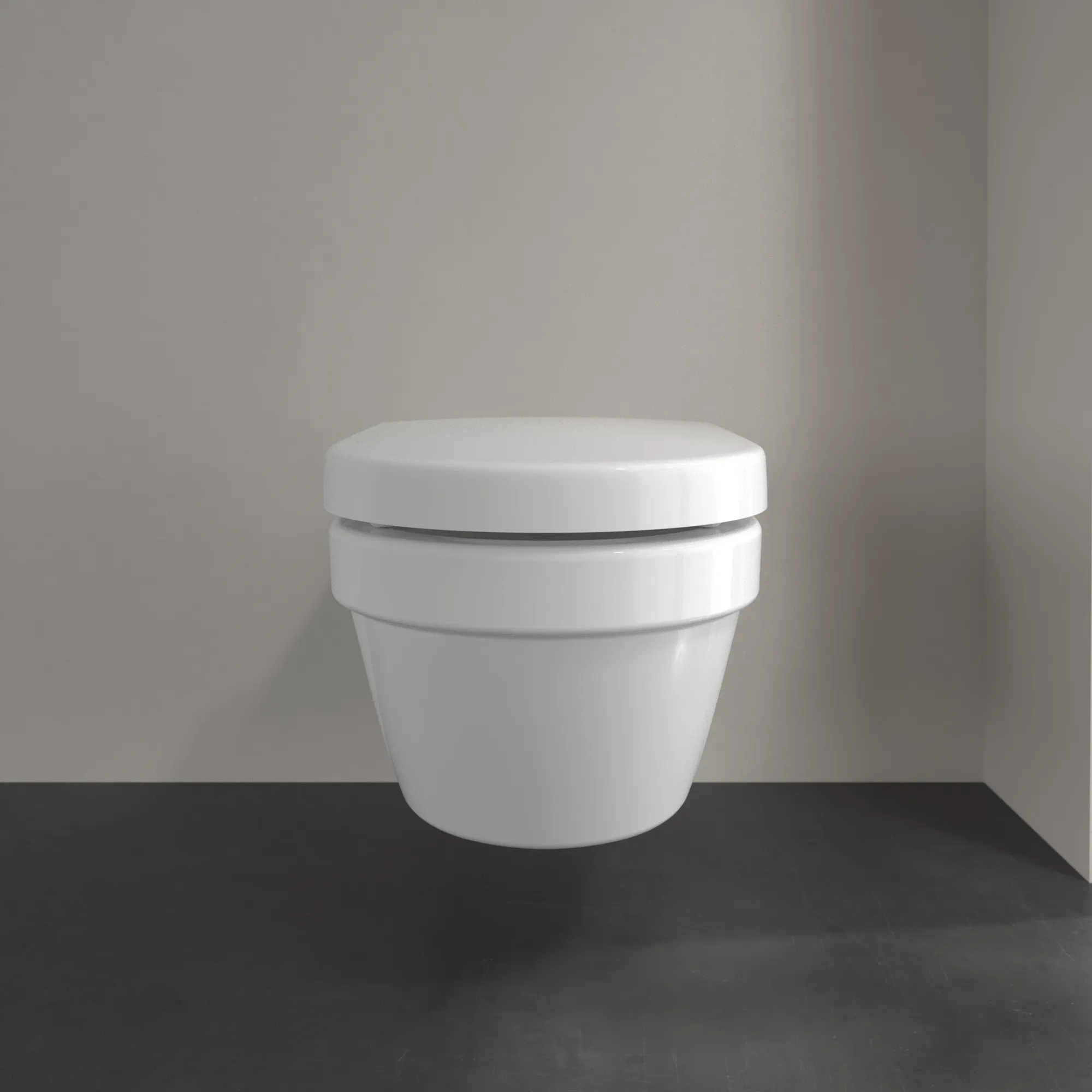 Wand-Tiefspül-WC DirectFlush „ViCare“ 37 × 32,5 × 70 cm ohne Spülrand