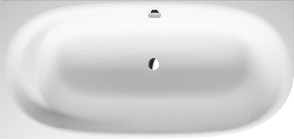 Duravit Badewanne „Cape Cod“ vorwand oval 190 × 90 cm, links 