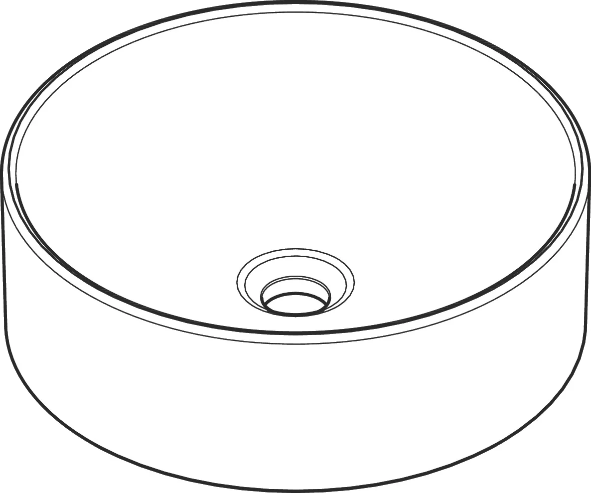 Hansgrohe Aufsatzwaschtisch Xuniva S, 400x400 mm, weiß, glänzend, SmartClean, ohne Hahnloch und Überlauf Hansgrohe Aufsatzwaschtisch Xuniva S, 400x400 mm, weiß, glänzend, SmartClean, ohne Hahnloch und Überlauf
