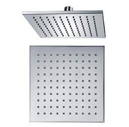 Kopfbrause AqvaDesign - quadratisch - 200 mm × 200 mm - Höhe 7 mm - "easy-clean" - 1/2″ IG - Kugelgelenk, 45° schwenkbar - 23,9 L/min bei 3 bar - Messing-verchromt Kopfbrause AqvaDesign - quadratisch - 200 mm × 200 mm - Höhe 7 mm - "easy-clean" - 1/2″ IG - Kugelgelenk, 45° schwenkbar - 23,9 L/min bei 3 bar - Messing-verchromt