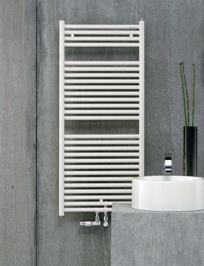 Zehnder Troja TG-070-050-05 Design-Heizkörper 716x35x500 White Matt Größe: 50 × 71,6 cm|Farbe: White Matt Image