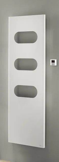 BEMM Design-Elektroheizkörper „Plawa Spa Soft E“ 75 × 180 cm in Titangraumetallic (RAL 9023)