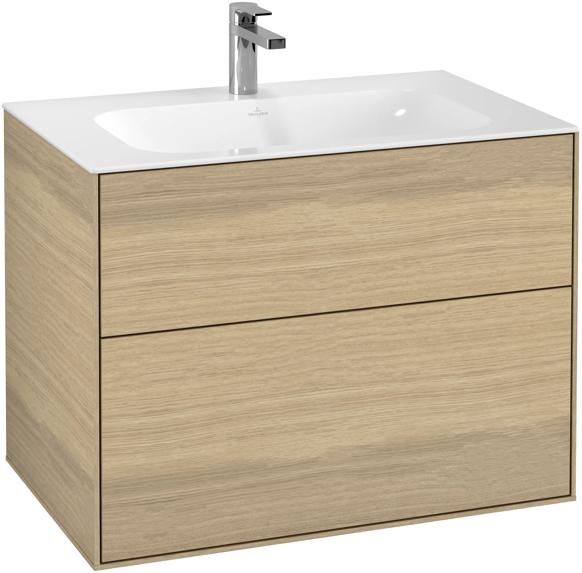 Villeroy & Boch Finion Waschbeckenunterschrank F01, 796x591x498mm, PC Oak Veneer