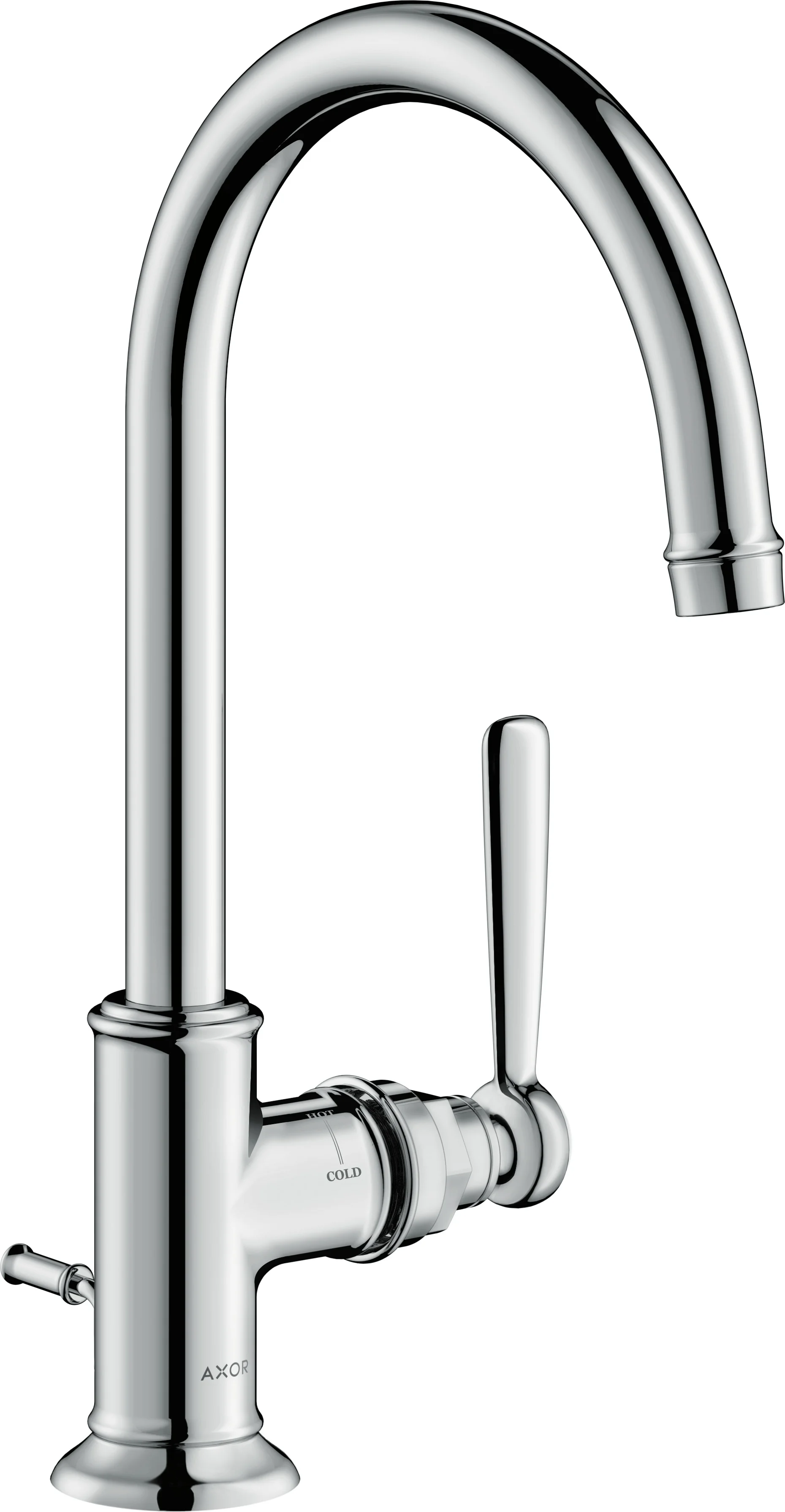 Hansgrohe AXOR Montreux Einhebel-Waschtischmischer Chrom, Ausladung 175 mm, Auslaufhöhe 209 mm, Hebelgriff, Laminarstrahl, max. Durchfluss 5 l/min Hansgrohe AXOR Montreux Einhebel-Waschtischmischer Chrom, Ausladung 175 mm, Auslaufhöhe 209 mm, Hebelgriff, Laminarstrahl, max. Durchfluss 5 l/min