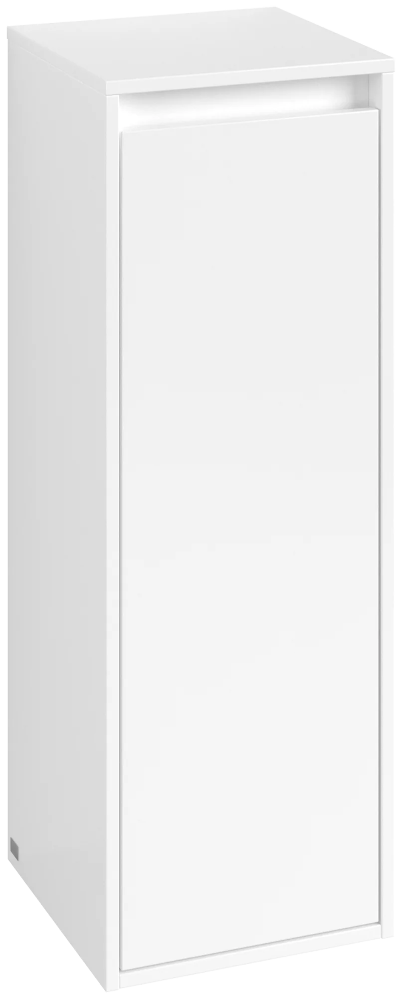 Villeroy & Boch Seitenschrank Skyla C80200, Pure White, 350x1000x349 mm, 1 Tür, 1 Schublade, mit Absenkautomatik Villeroy & Boch Seitenschrank Skyla C80200, Pure White, 350x1000x349 mm, 1 Tür, 1 Schublade, mit Absenkautomatik