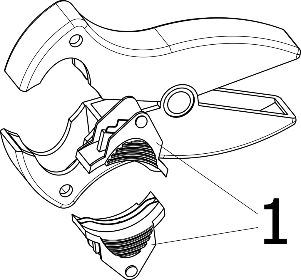 Viega „Sanfix“ Rohrschneider 15 - 42 mm Viega „Sanfix“ Rohrschneider 15 - 42 mm