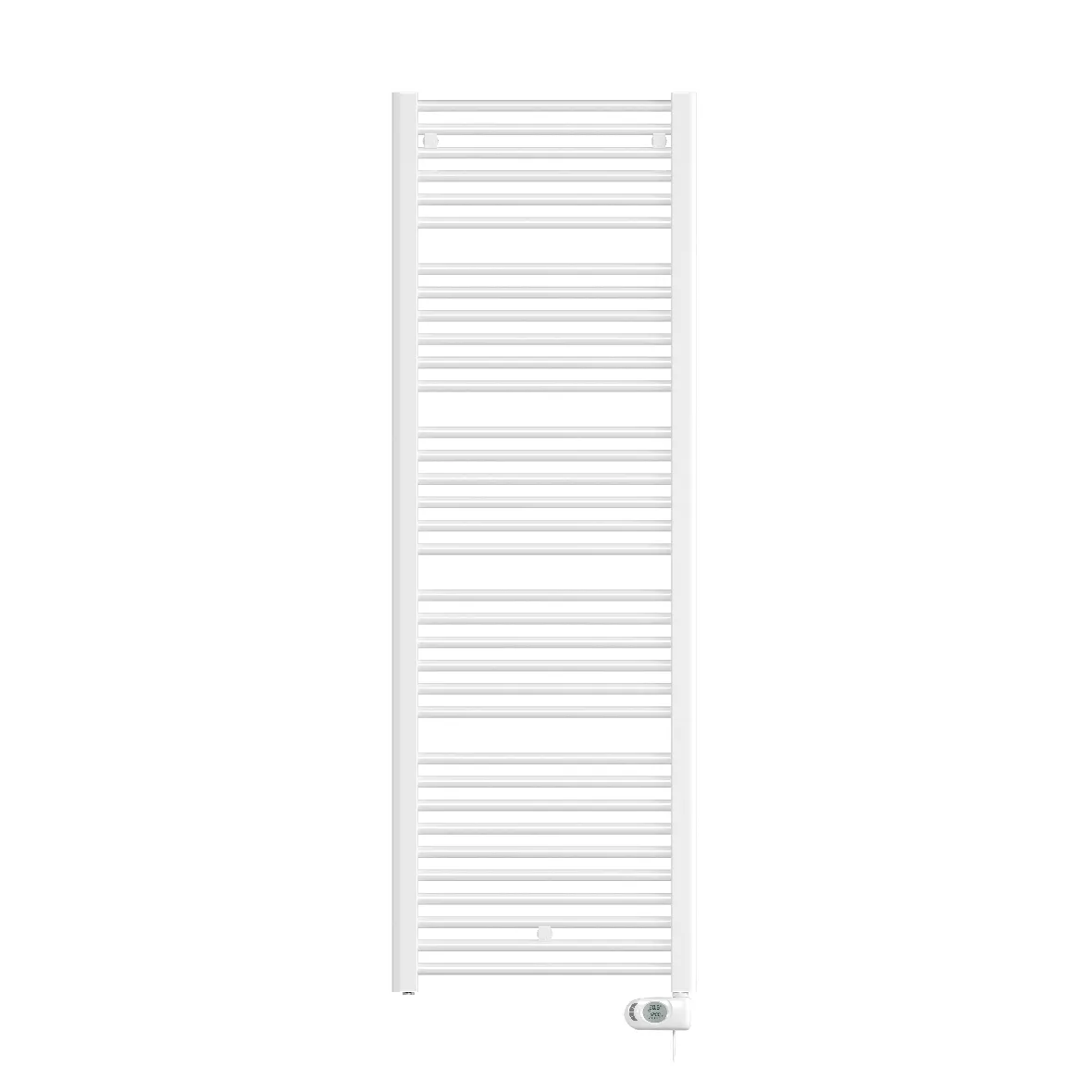 Zehnder Design-Elektroheizkörper Elektrobetrieb „Dero“ mit Heizstab Musa Eco 60 × 184,4 cm in Verkehrsweiß (RAL 9016, glänzend) Zehnder Design-Elektroheizkörper Elektrobetrieb „Dero“ mit Heizstab Musa Eco 60 × 184,4 cm in Verkehrsweiß (RAL 9016, glänzend)