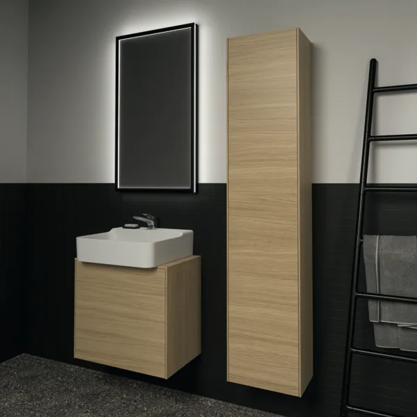 Ideal Standard Hochschrank Conca, Eiche hell, 370x250x1700mm