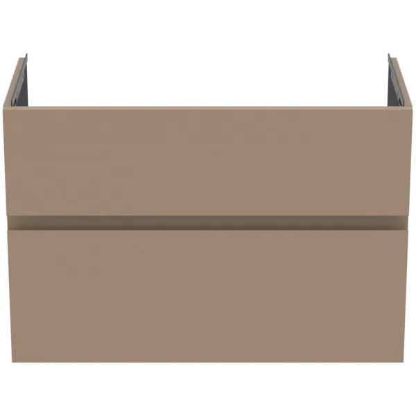 Ideal Standard Möbelwaschtischunterschrank Finesse 800x375x550mm 2 Auszüge Greige matt