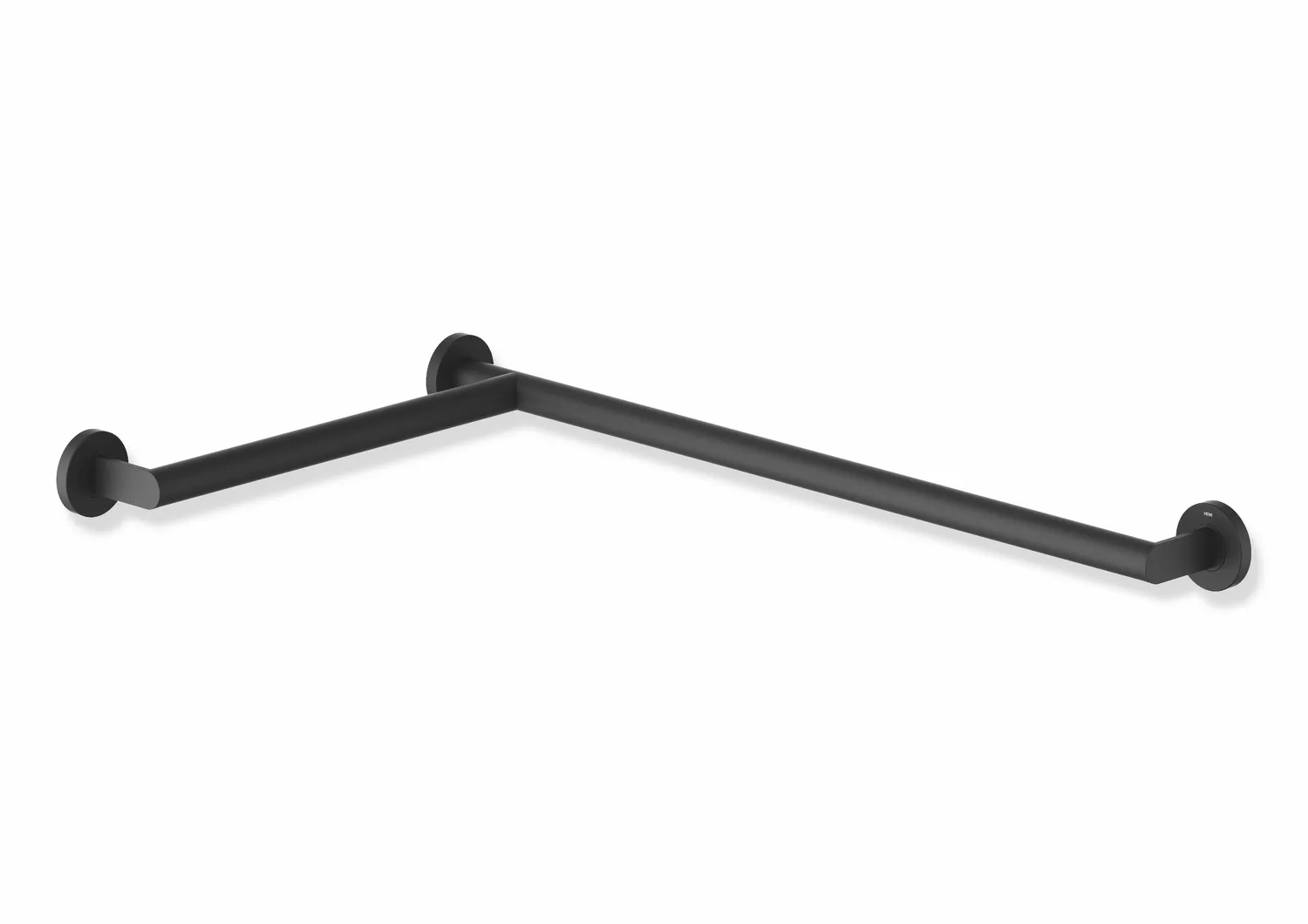HEWI System 900 Duschhandlauf, Edelstahl, schwarz HEWI System 900 Duschhandlauf, Edelstahl, schwarz
