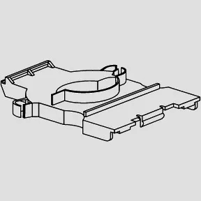 SANIT Niederhalter für UP-Spülkasten 983N SANIT Niederhalter für UP-Spülkasten 983N