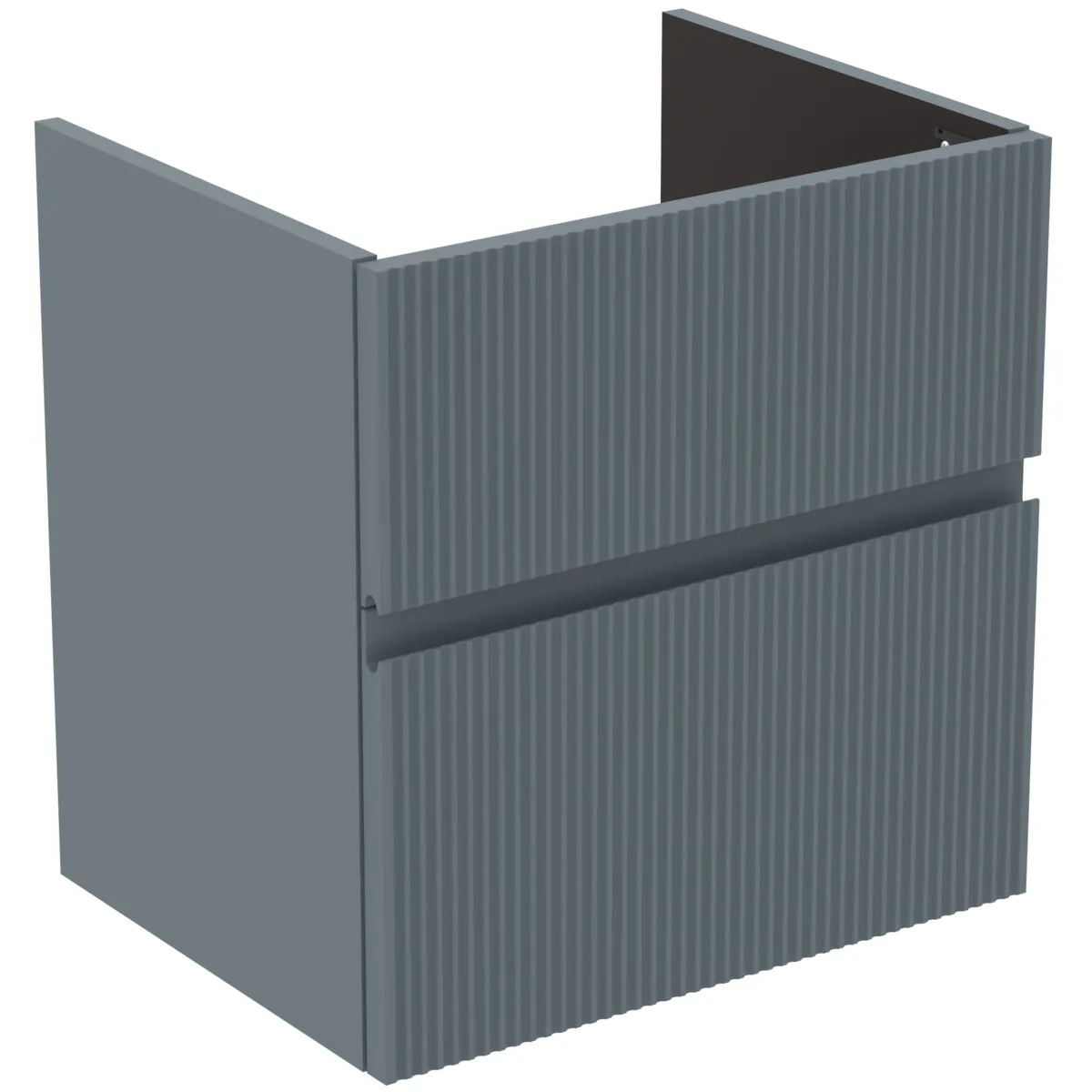 Ideal Standard Waschtischunterschrank „Finesse“ 53 × 54 × 40,9 cm Aschblau matt Ideal Standard Waschtischunterschrank „Finesse“ 53 × 54 × 40,9 cm Aschblau matt