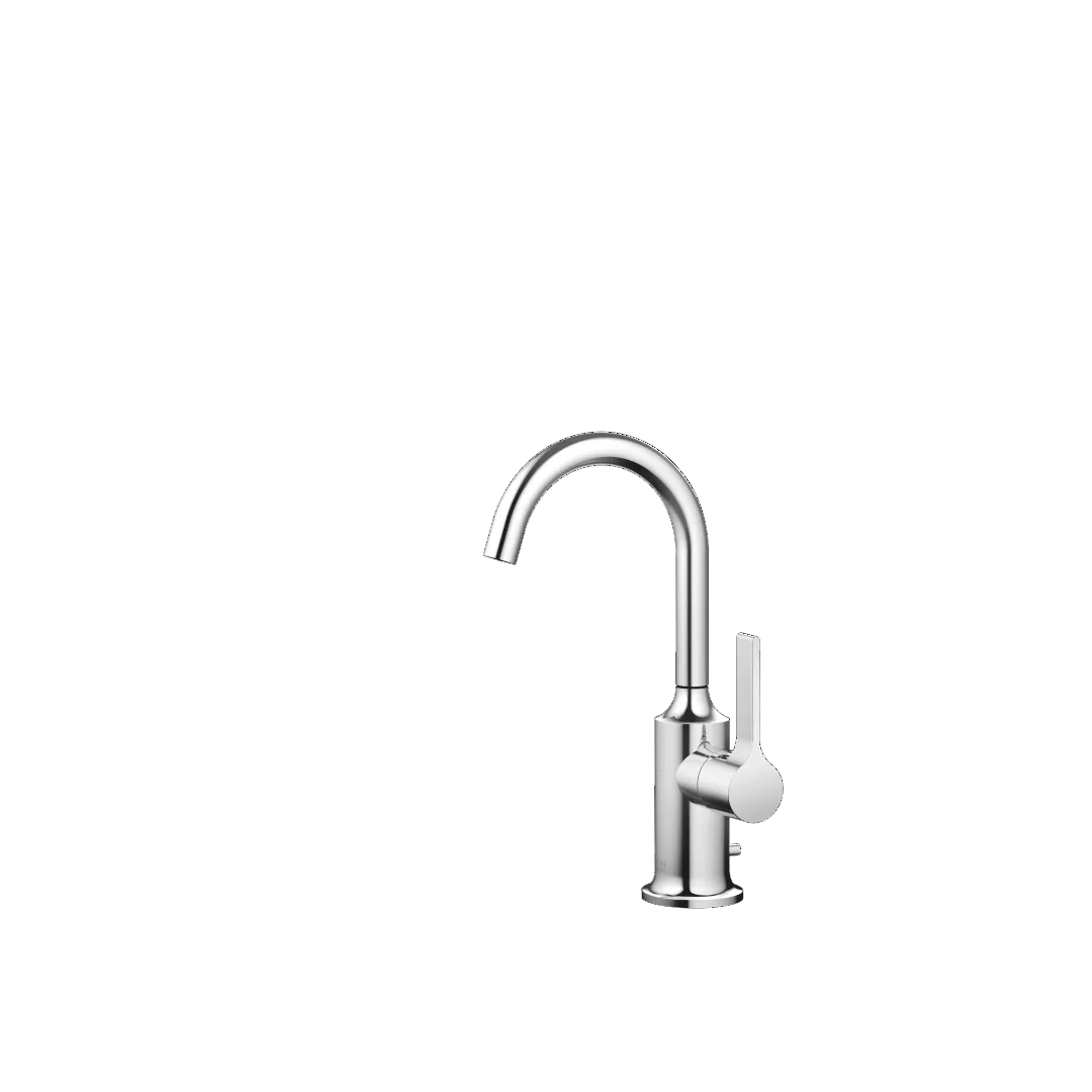 Dornbracht VAIA Waschtisch-Einhandbatterie mit Ablaufgarnitur - Chrom, Ausladung 123 mm Dornbracht VAIA Waschtisch-Einhandbatterie mit Ablaufgarnitur - Chrom, Ausladung 123 mm