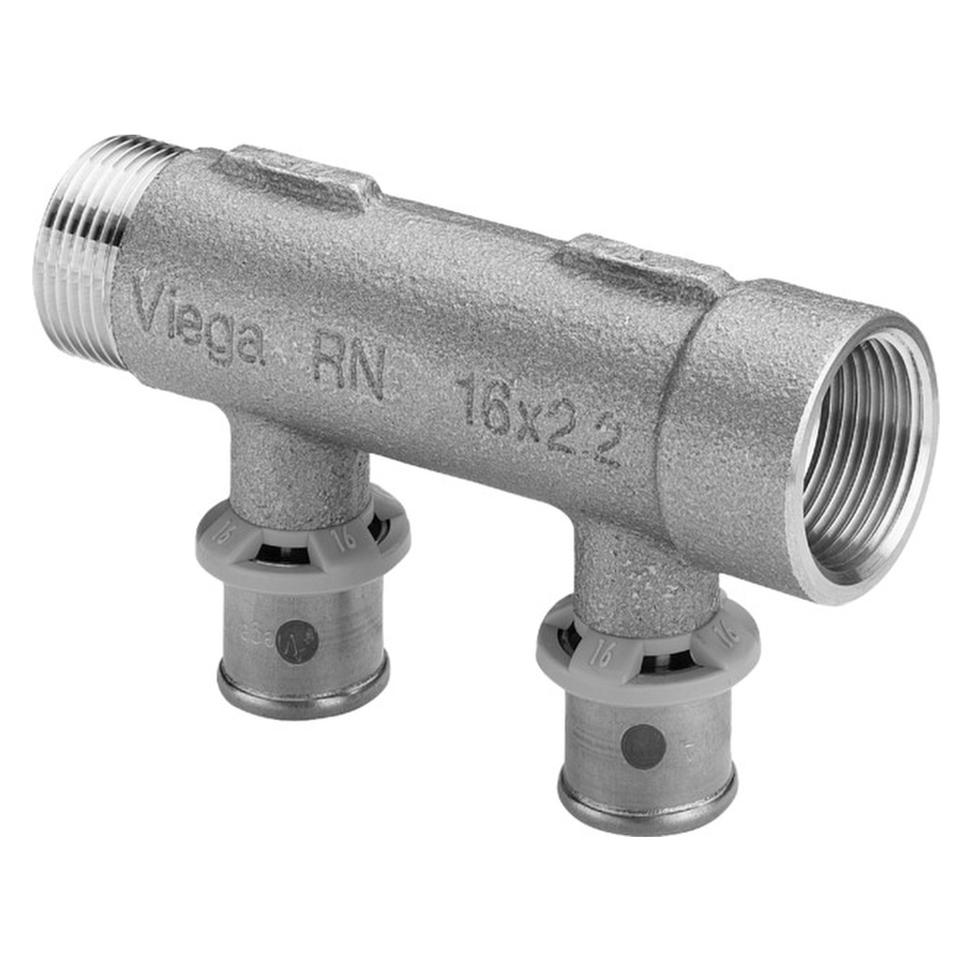 Viega „Sanfix P“ Verteiler 2-fach