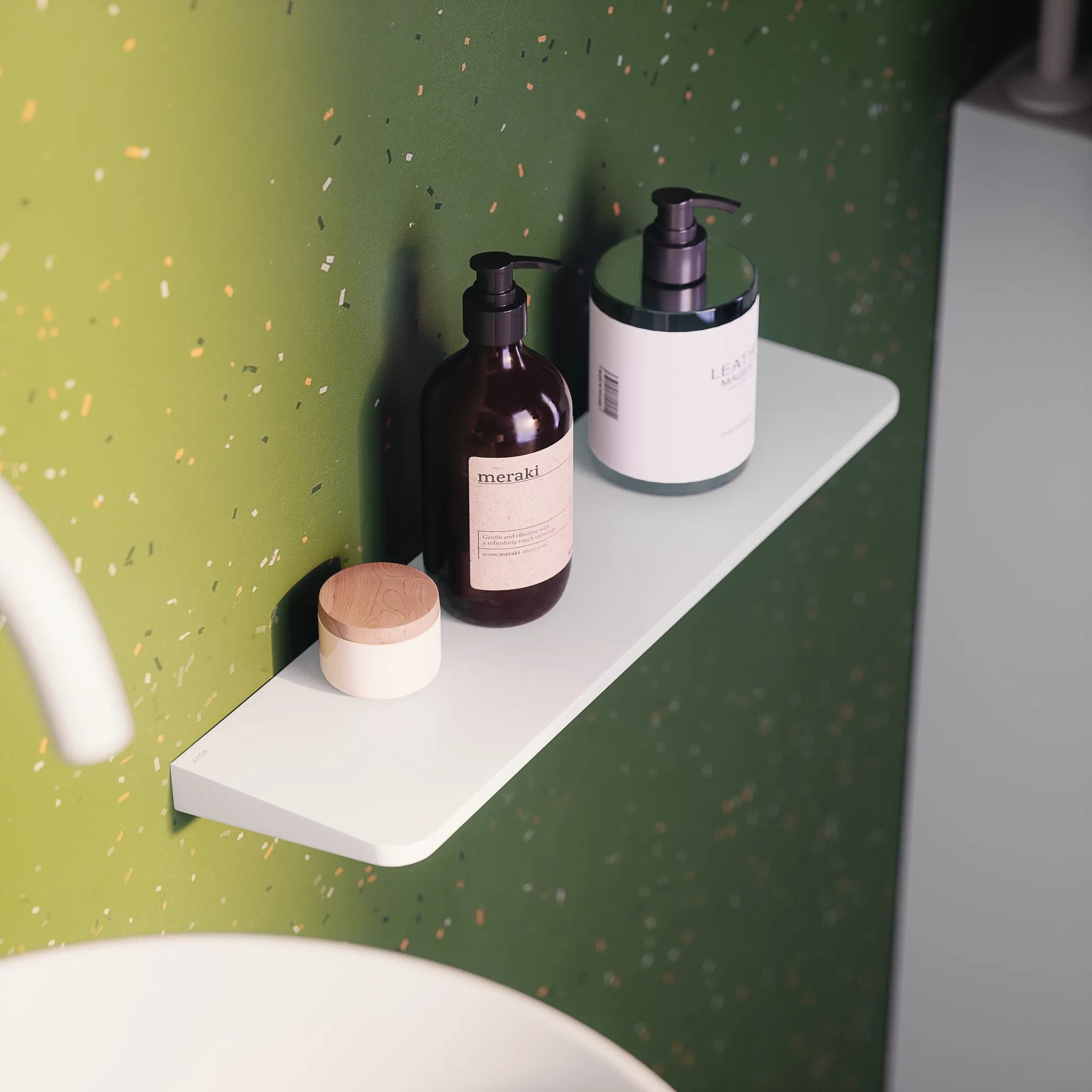 AXOR Suite Waschbecken & Badewannen Aufsatzwaschtisch 400 ohne Hahnloch und Überlauf Chrom AXOR Suite Waschbecken & Badewannen Aufsatzwaschtisch 400 ohne Hahnloch und Überlauf Chrom