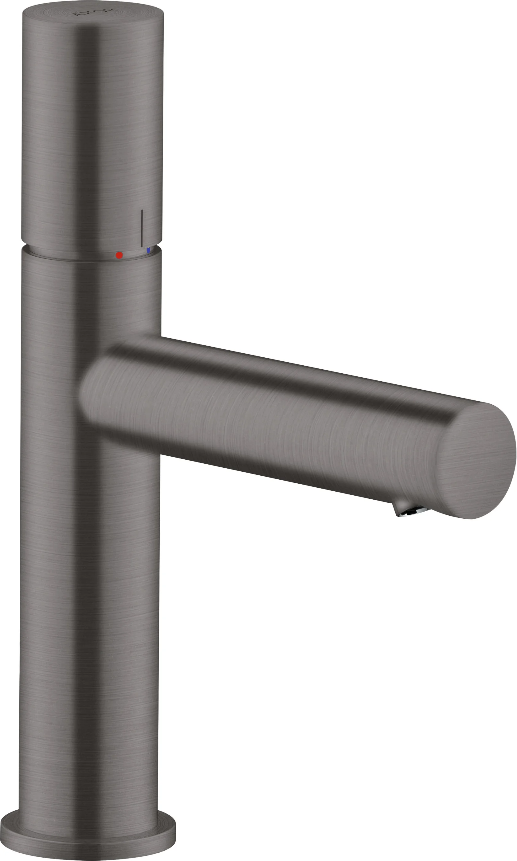 Hansgrohe AXOR Uno Einhebel-Waschtischmischer 110, Brushed Black Chrome, Ausladung 123 mm, Auslaufhöhe 109 mm, Zylindergriff, Laminarstrahl, max. Durchflussmenge 5 l/min Hansgrohe AXOR Uno Einhebel-Waschtischmischer 110, Brushed Black Chrome, Ausladung 123 mm, Auslaufhöhe 109 mm, Zylindergriff, Laminarstrahl, max. Durchflussmenge 5 l/min