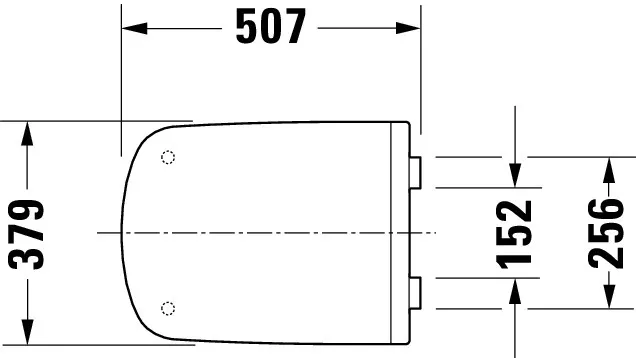 Duravit WC-Sitz „DuraStyle“ Vital 37,9 × 50,7 × 4,3 cm Duravit WC-Sitz „DuraStyle“ Vital 37,9 × 50,7 × 4,3 cm