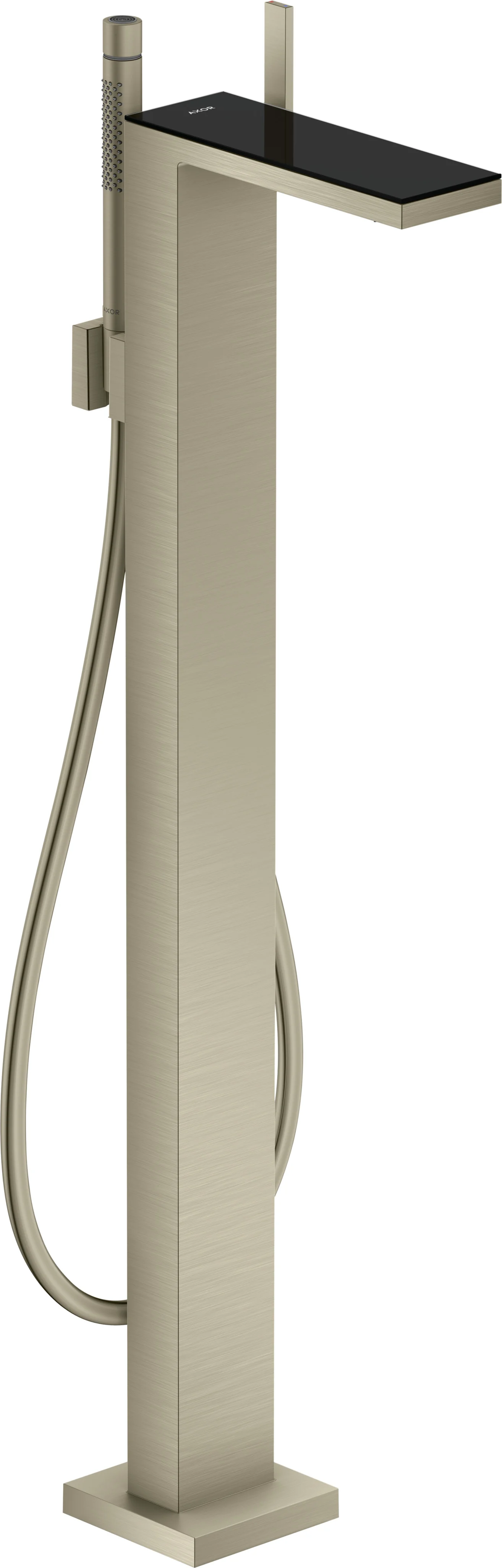 Hansgrohe AXOR MyEdition Platte 245 mm Glas schwarz abnehmbar