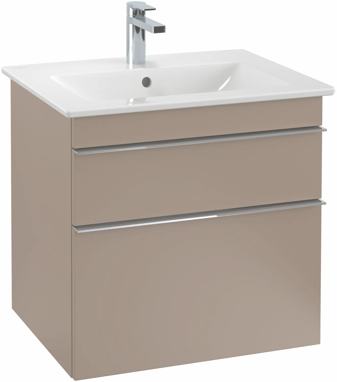 Villeroy & Boch Waschtischunterschrank „Venticello“ für Schrankwaschtisch 603 × 590 × 502 mm Weiß Matt, für Becken mittig