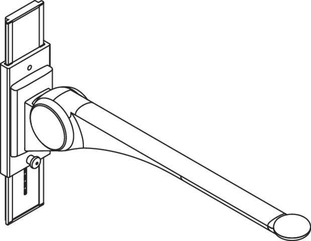 HEWI Stützklappgriff „Serie 802 LifeSystem“ HEWI Stützklappgriff „Serie 802 LifeSystem“