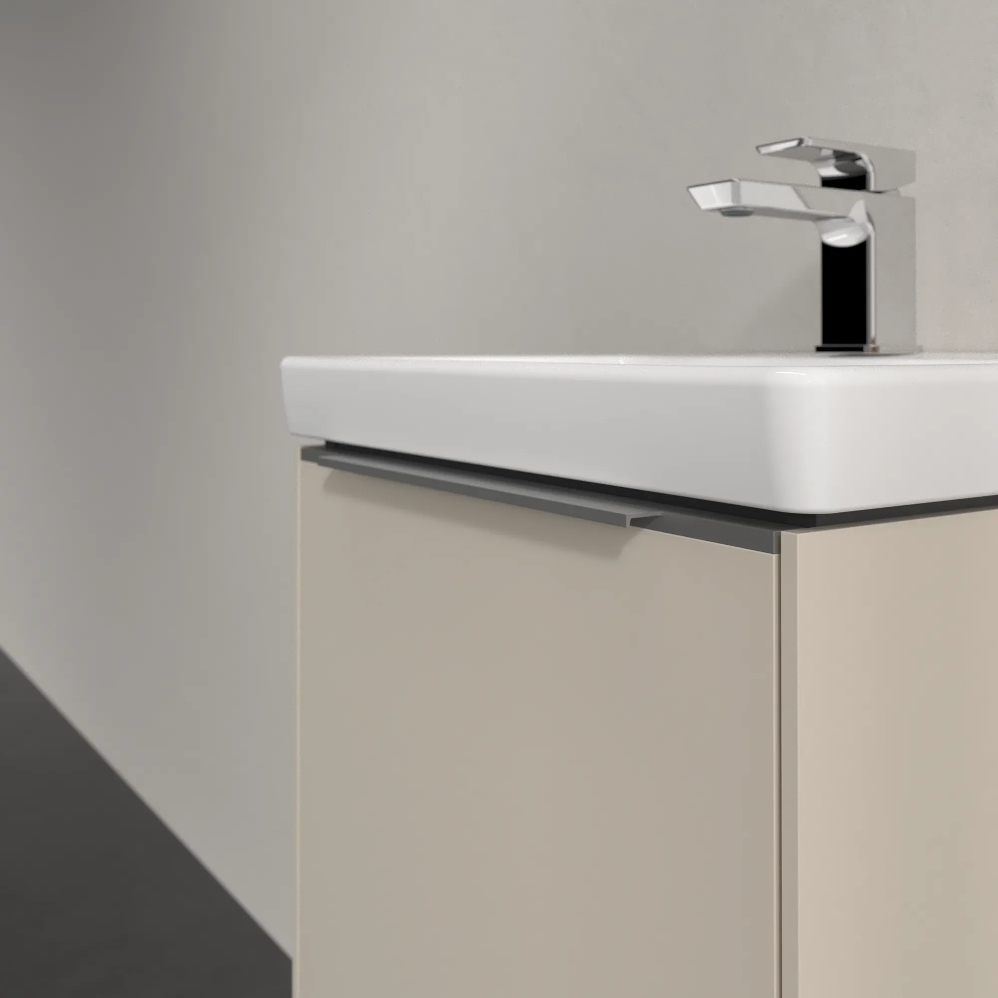 Villeroy & Boch Subway 3.0 Waschbeckenunterschrank C58100, 423 x 429 x 377,5 mm, links