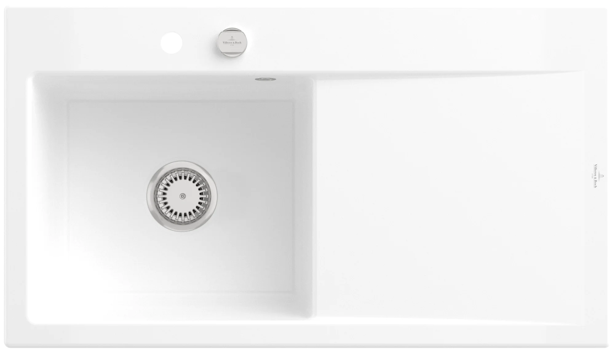 Villeroy & Boch Einbauspüle Subway Style 50 335202, 900 x 510 mm, links Villeroy & Boch Einbauspüle Subway Style 50 335202, 900 x 510 mm, links