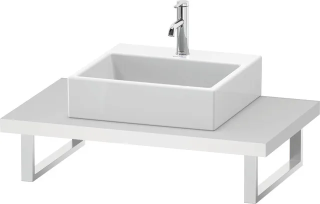 Duravit Konsole „L-Cube“ in Weiß Matt