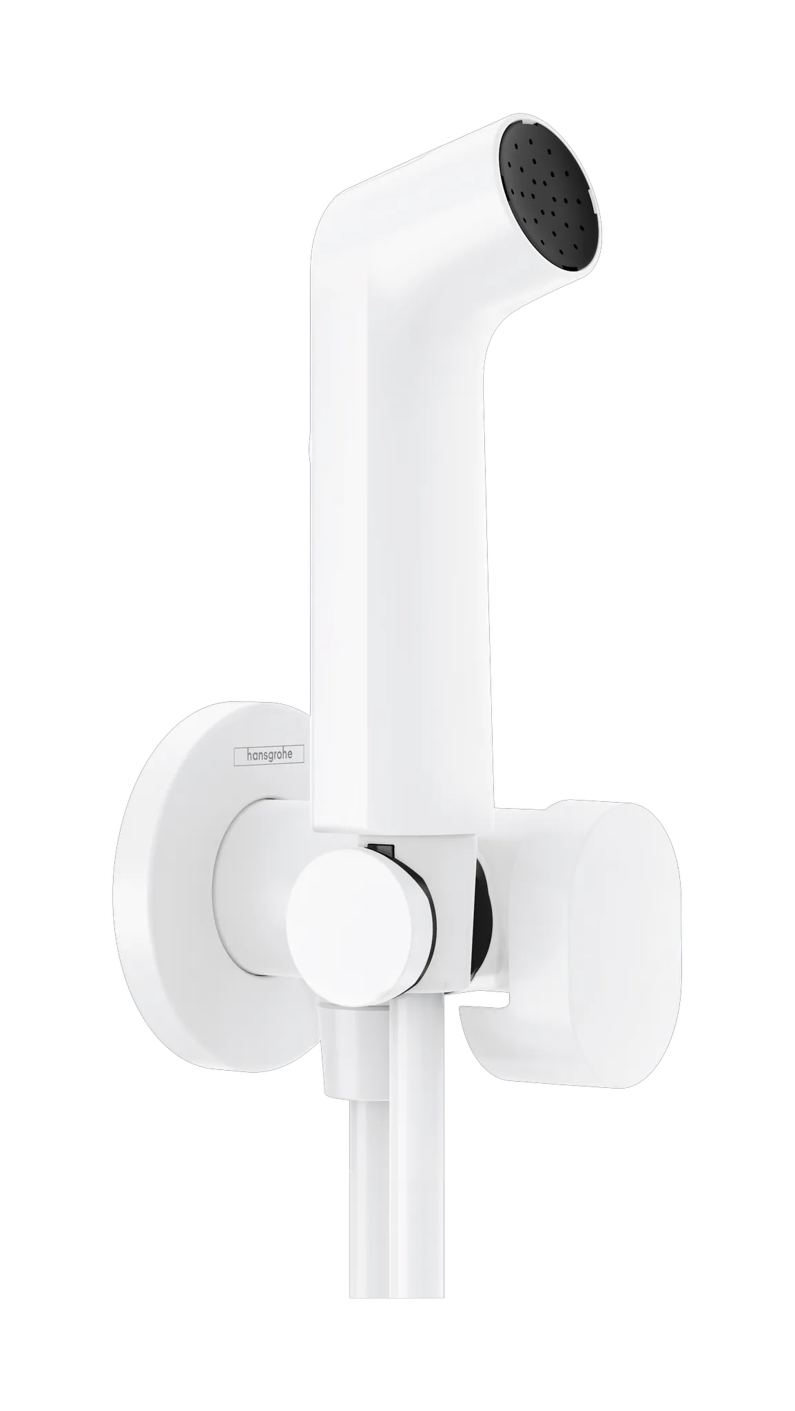 Hansgrohe Bidette Handbrause 1jet S EcoSmart für Kaltwasser, Mattweiß Hansgrohe Bidette Handbrause 1jet S EcoSmart für Kaltwasser, Mattweiß