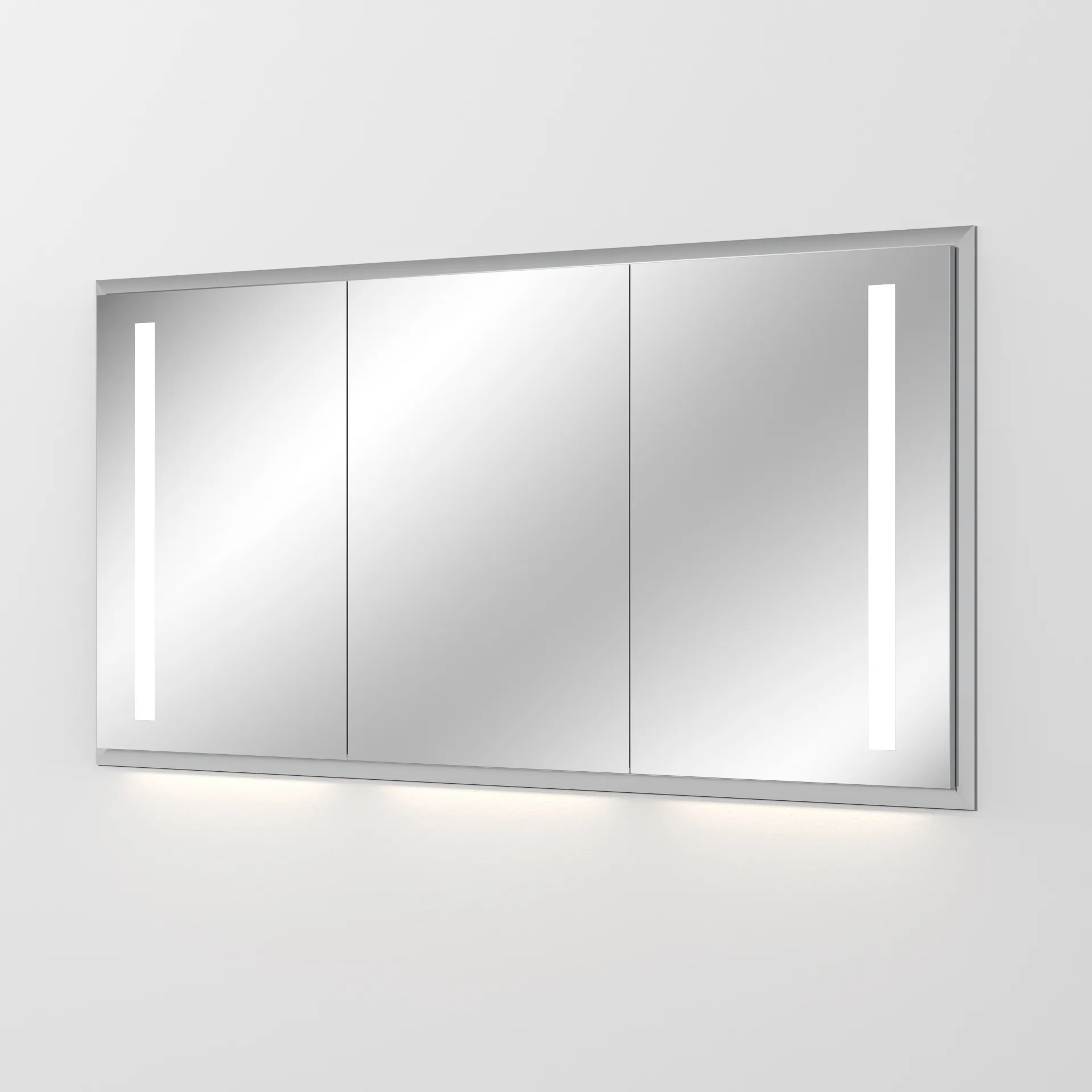 Sanipa Wandeinbau Spiegelschrank „Wilma“ 1549 × 750 × 173 mm Anschlag rechts, rechts, Anschlag rechts