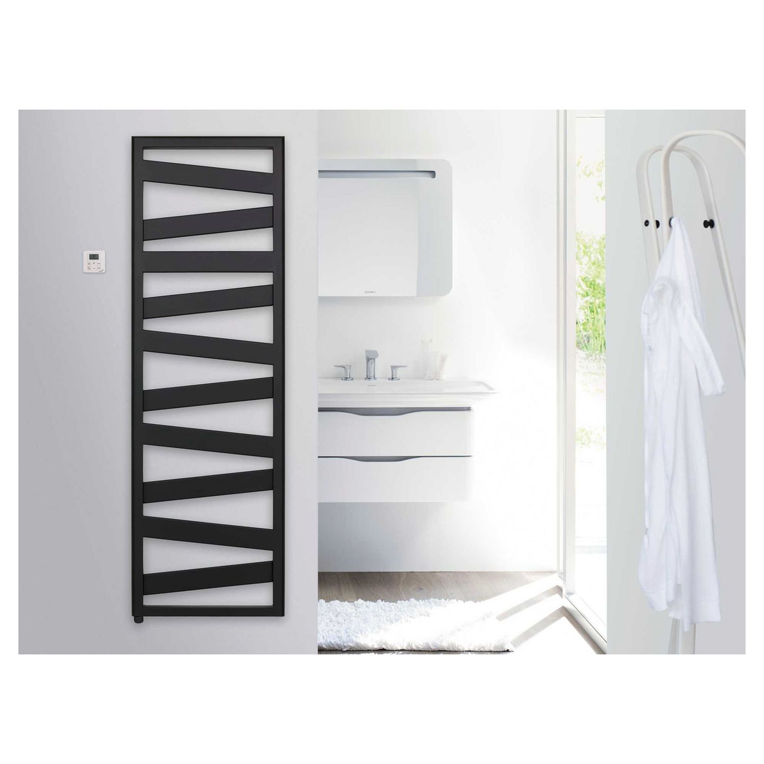 Zehnder Ribbon elektrisch RB-170-060/GD 1686x30x600, RAL 9016 Zehnder Ribbon elektrisch RB-170-060/GD 1686x30x600, RAL 9016