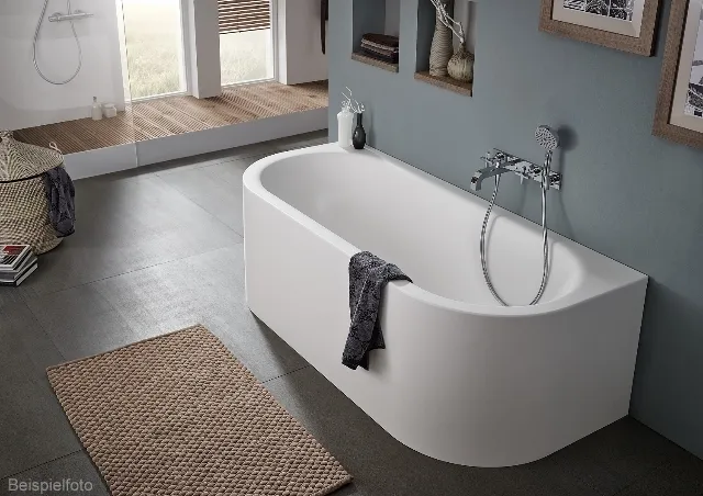 Mauersberger Badewanne „chios 2 uno“ 1800 × 800 mm in Weiß Mauersberger Badewanne „chios 2 uno“ 1800 × 800 mm in Weiß