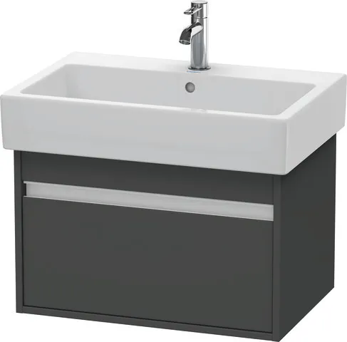 Duravit Waschtischunterschrank wandhängend „Ketho“ 65 × 41 × 44 cm Graphit Matt Duravit Waschtischunterschrank wandhängend „Ketho“ 65 × 41 × 44 cm Graphit Matt
