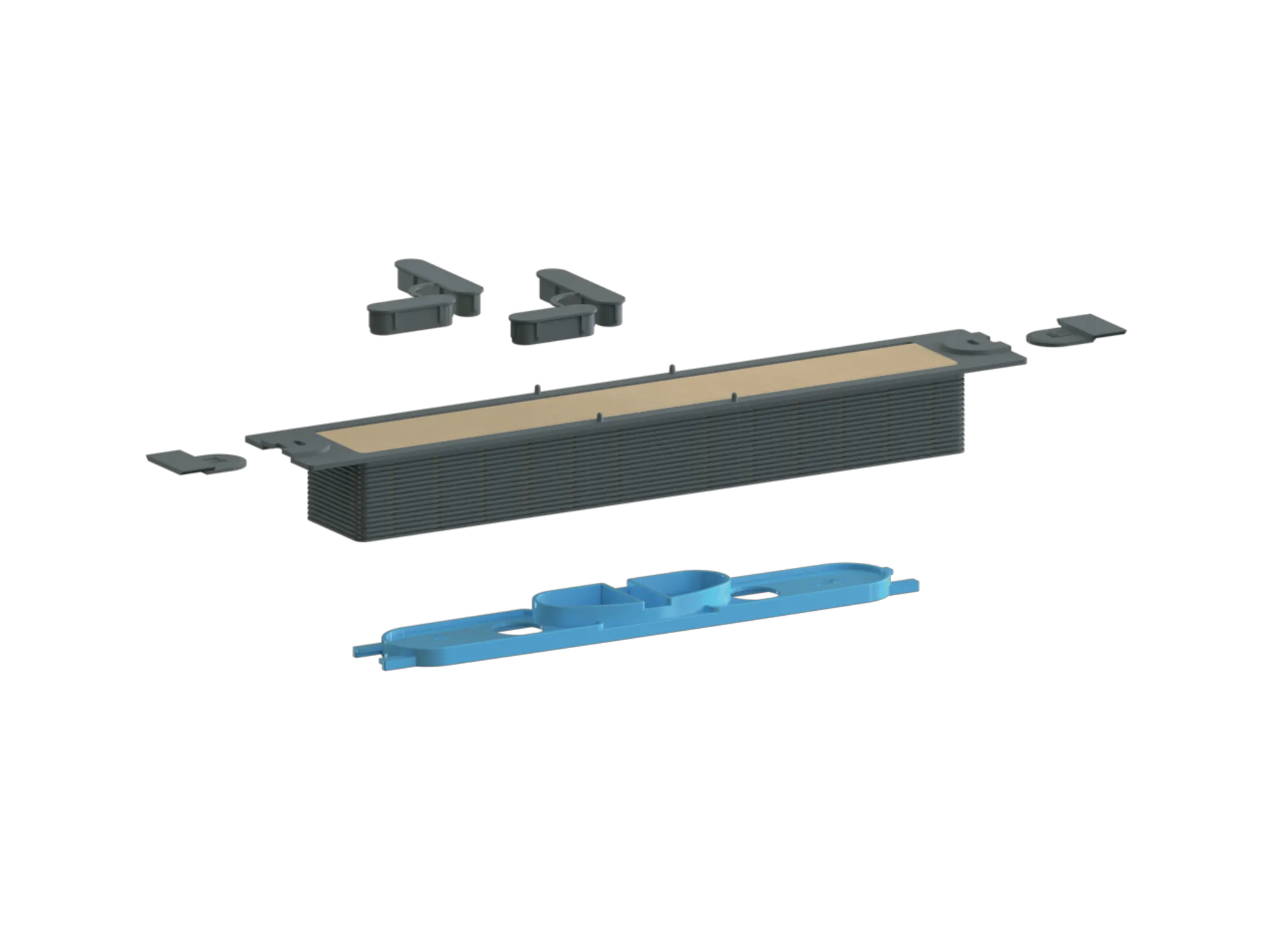 Dallmer Duschrinnen-Systeme Zubehör DallFlex Ersatzteil-Set CeraFloor Pure
