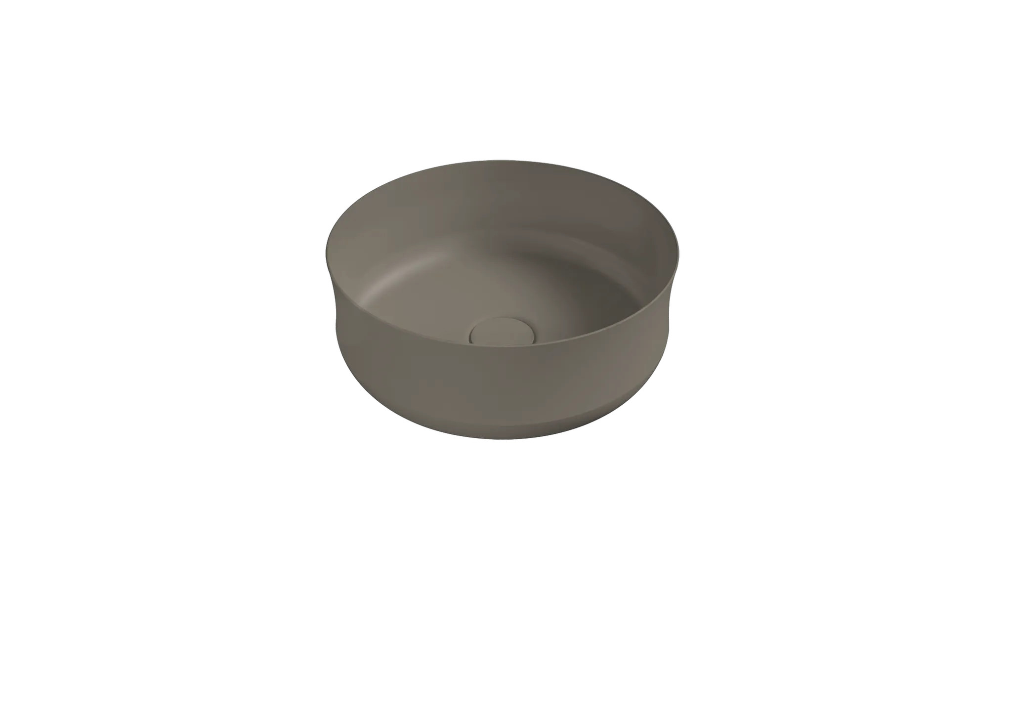 Waschtischschale „Ming“ ⌀ 40 cm in warm grey 60, mit Perl-Effekt Waschtischschale „Ming“ ⌀ 40 cm in warm grey 60, mit Perl-Effekt