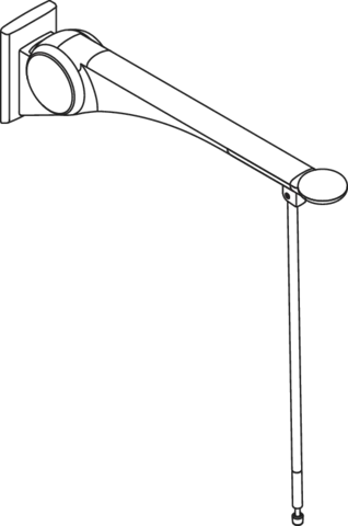 HEWI Stützklappgriff „Serie 802 LifeSystem“ HEWI Stützklappgriff „Serie 802 LifeSystem“