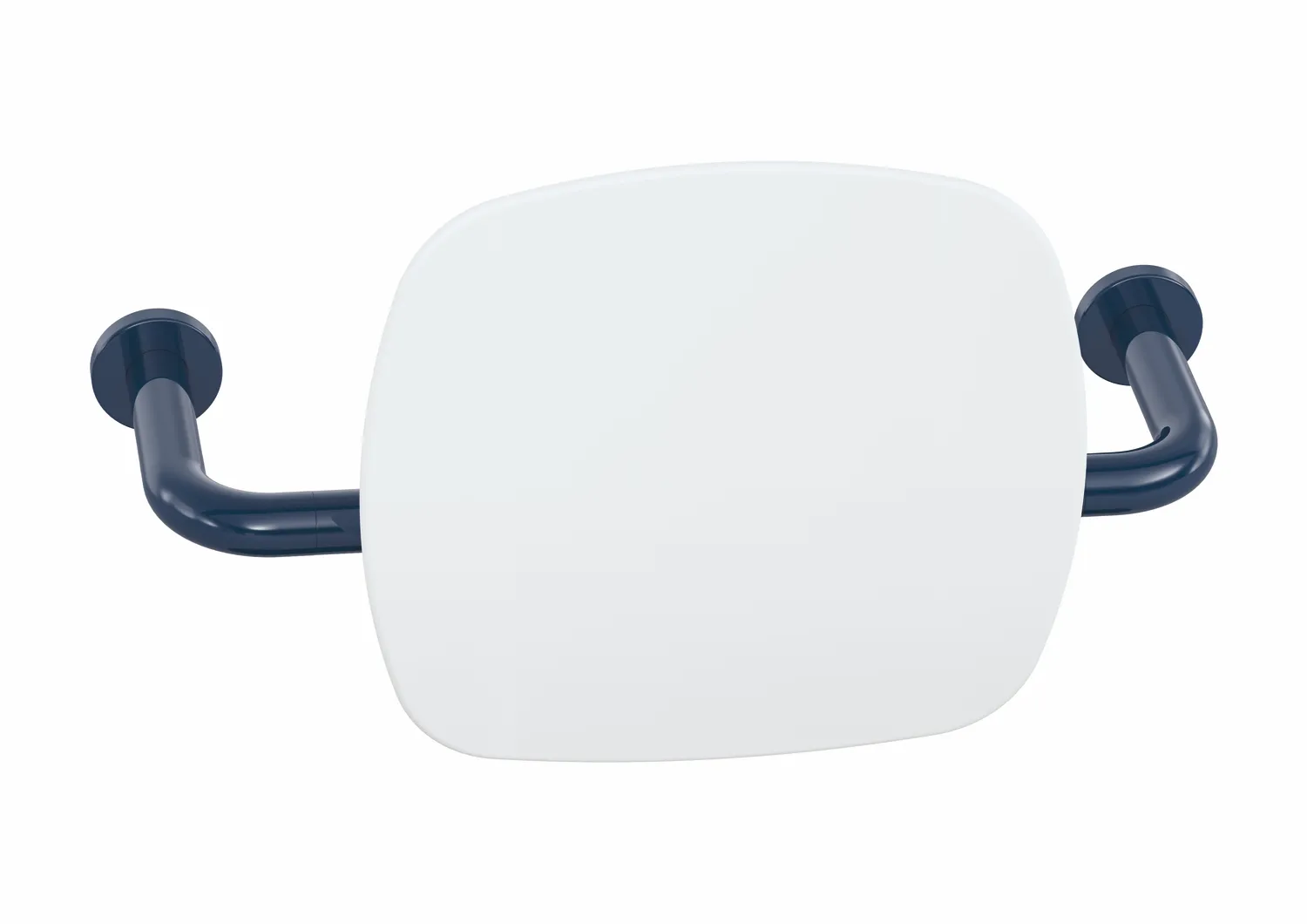 HEWI Rückenstütze Serie 801 PG90, Signalweiß, Stahlblau