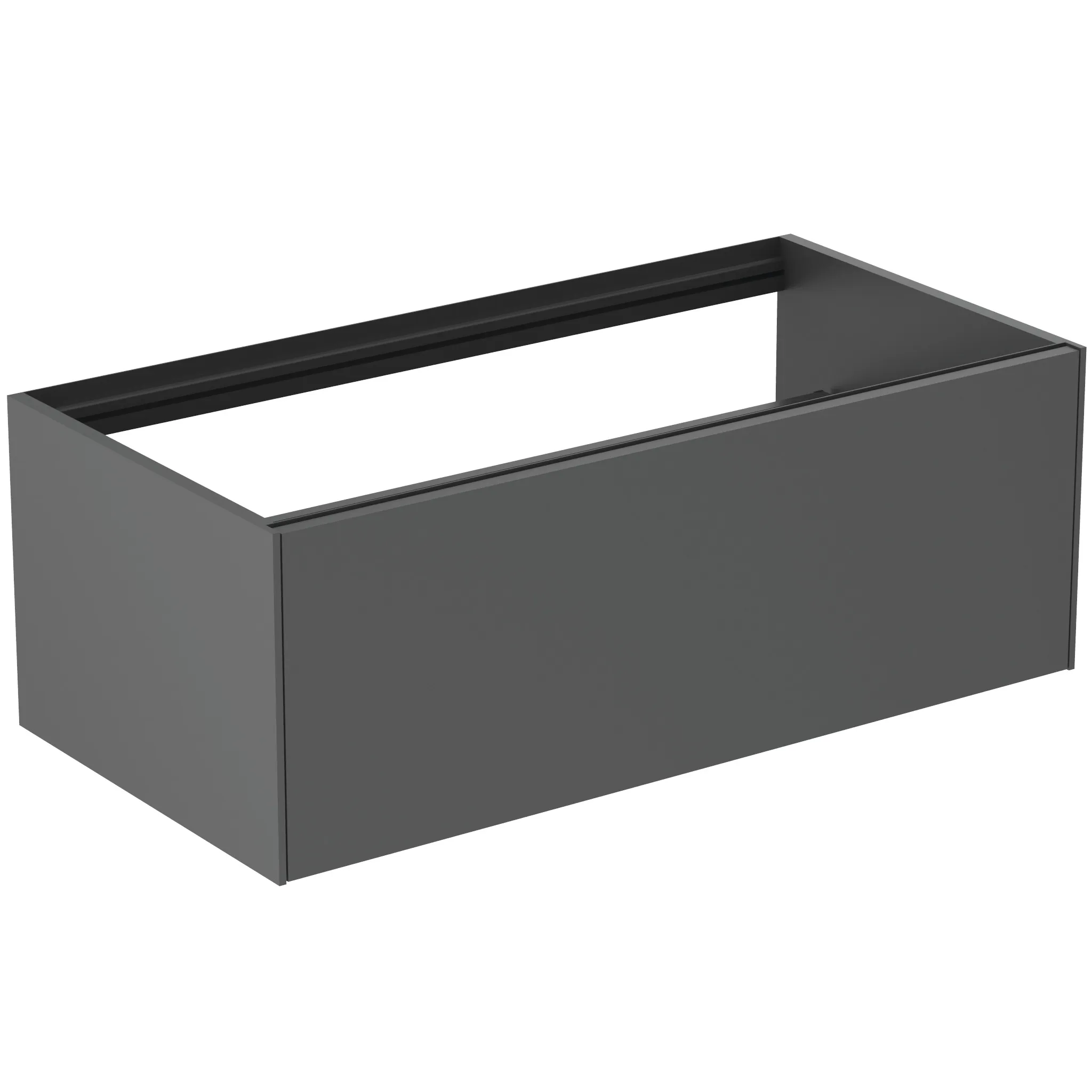 Ideal Standard Waschtischunterschrank Conca, 1 Auszug, anthrazit Ideal Standard Waschtischunterschrank Conca, 1 Auszug, anthrazit