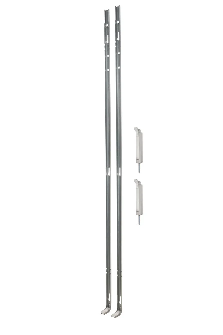 Kermi Befestigungsset E-Panel horizontal, Höhe 600 mm in verzinkt