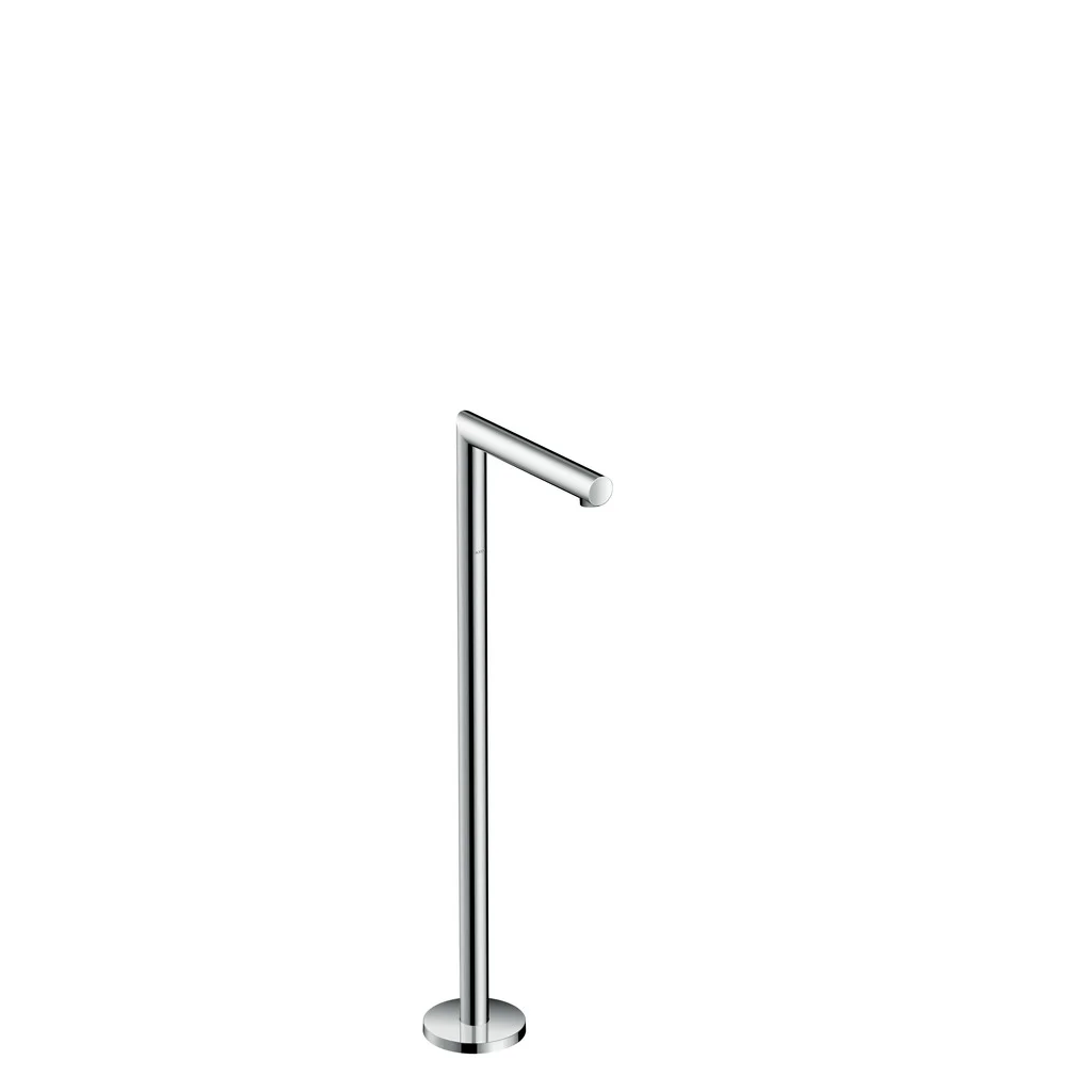 Hansgrohe AXOR Uno Wanneneinlauf gerade bodenstehend Chrom, Ausladung 226 mm, maximale Durchflussmenge 18 l/min bei 3 bar, Normalstrahl Hansgrohe AXOR Uno Wanneneinlauf gerade bodenstehend Chrom, Ausladung 226 mm, maximale Durchflussmenge 18 l/min bei 3 bar, Normalstrahl