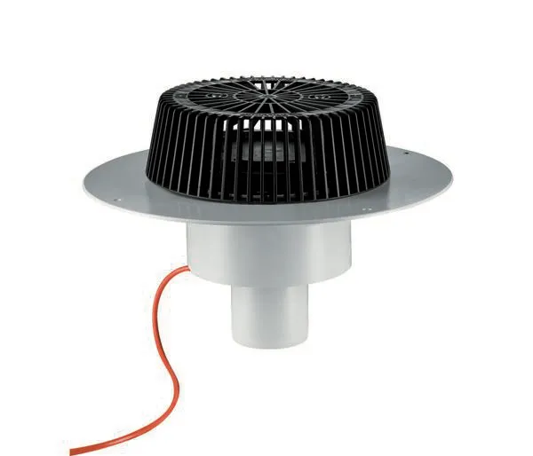 Dachablauf SuperDrain 62 H PVC, beheizt, DN 70 Dachablauf SuperDrain 62 H PVC, beheizt, DN 70